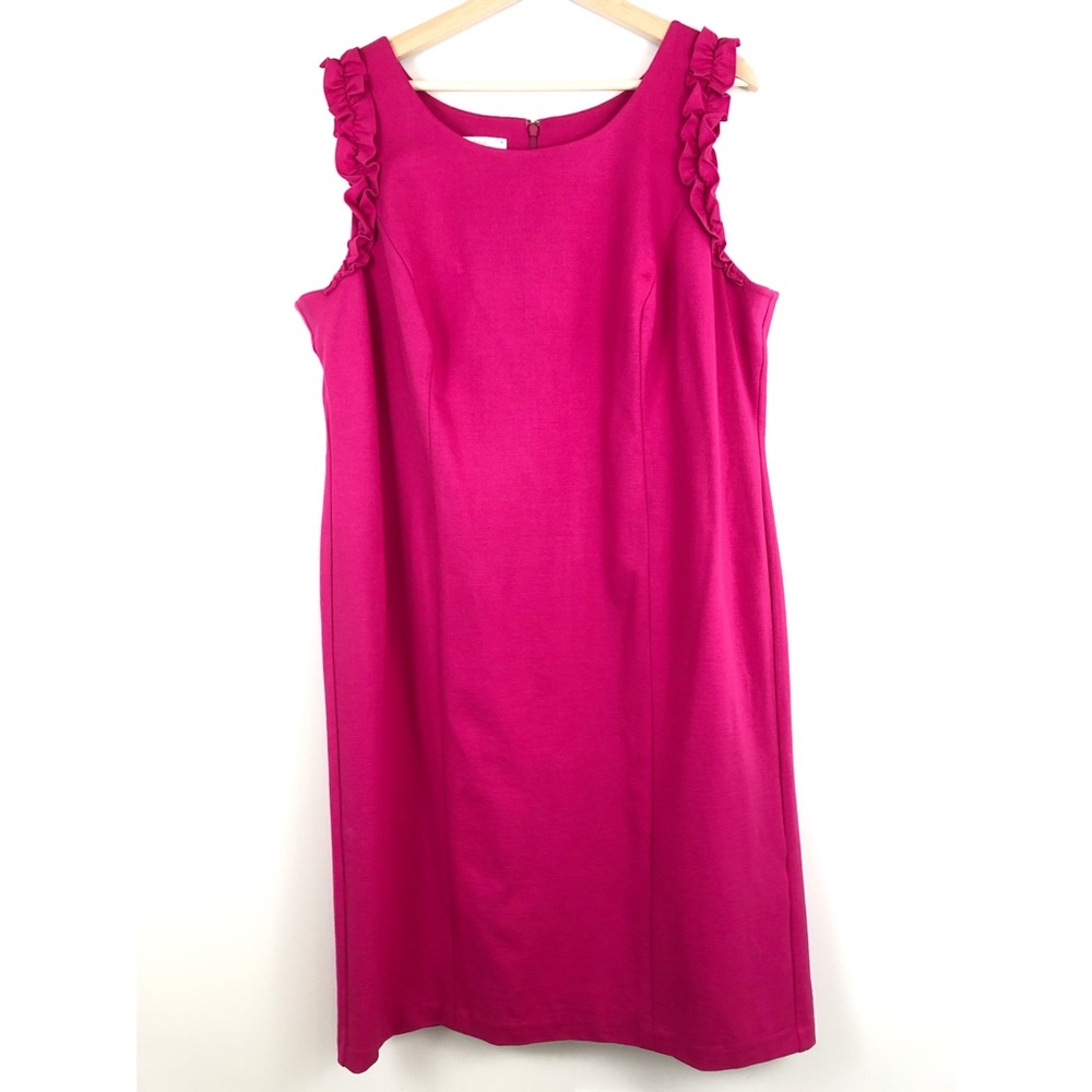 RSVP Talbots Ponte Knit Sheath Dress Sleeveless